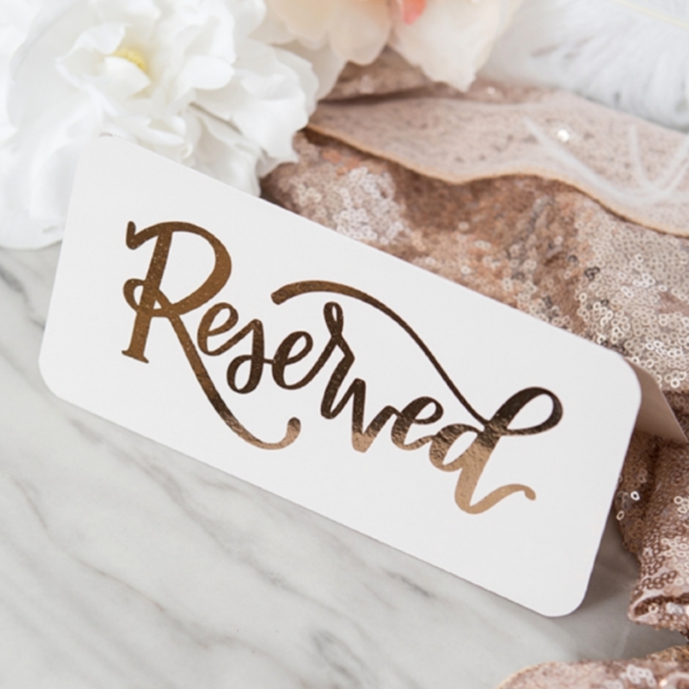 Reserved for Evelyn